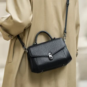 ZOOLER First Cow Skin Leather Handbag Woman Shoulder Bags Genuine Leather Black Purses Luxurious Fashion Girl‘s Hot #YC518